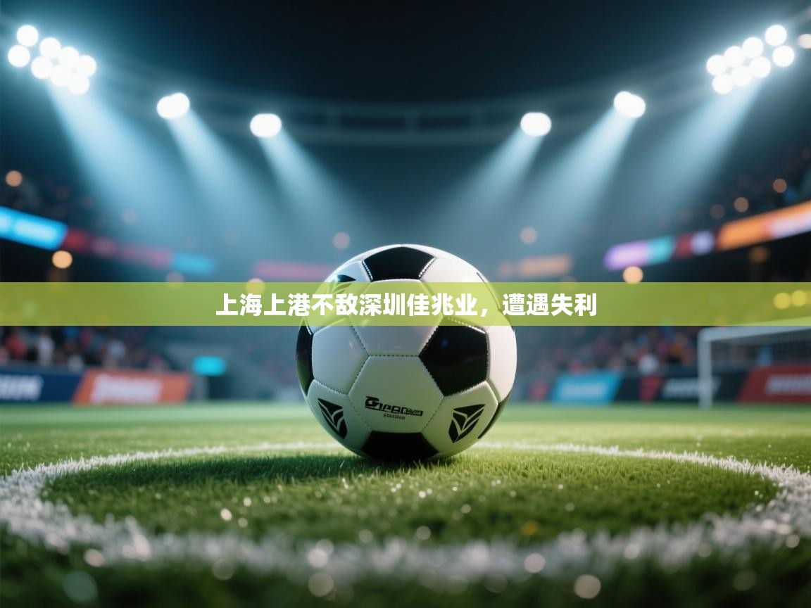 开运体育-上海上港不敌深圳佳兆业,遭遇失利 第4张